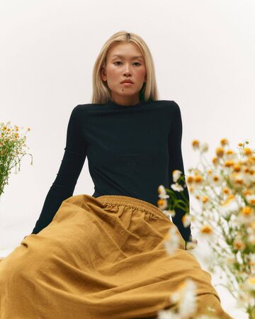 Mustard skirt Sunshine