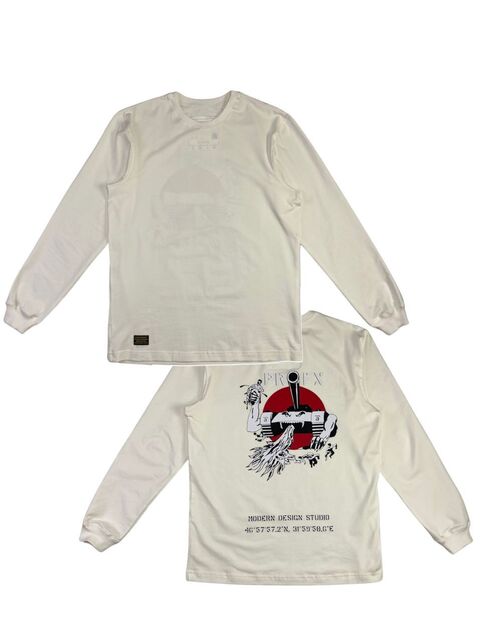 Бежевый лонгслив