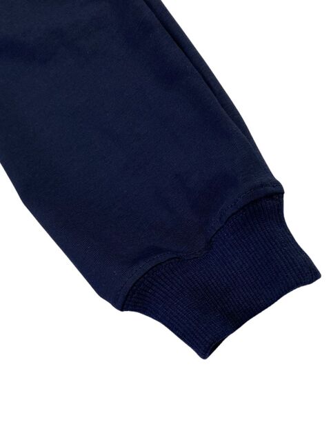 Темно-синий лонгслив