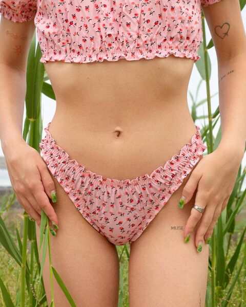 Pink underwear set Roxy