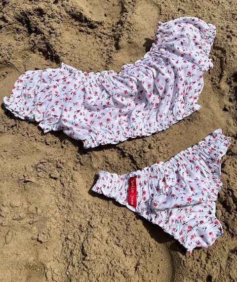 White underwear set Roxy