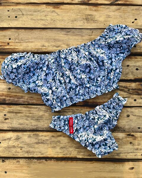 Blue underwear set Roxy