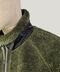 Green zip-up fleece jacket