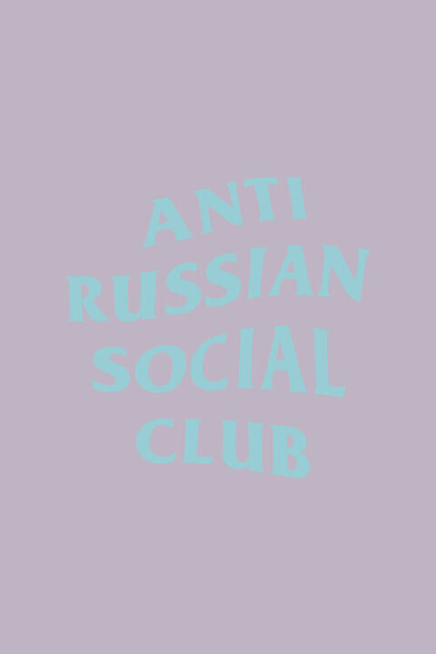 Бузкова оверсайз футболка ARSC з бірюзовим лого