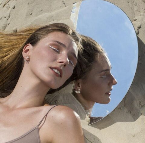 Earrings You are a flower