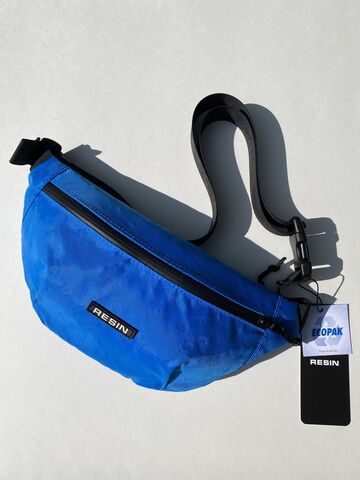 Блакитна поясна сумка HL2M