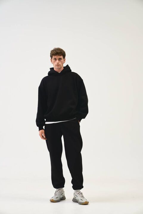 Hoodie Basic Black