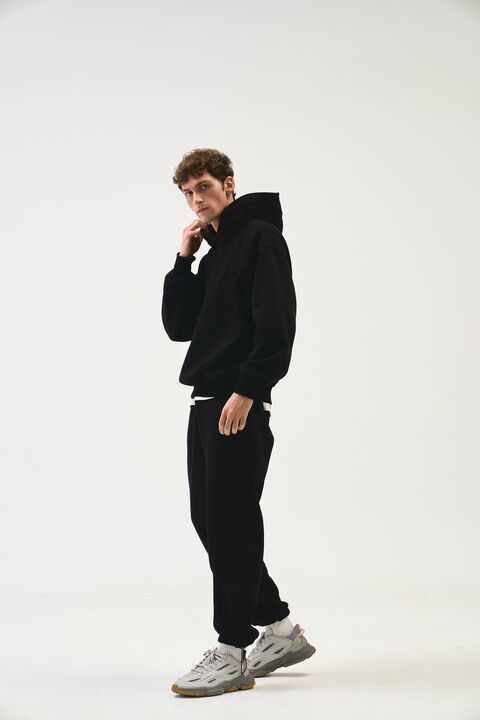 Hoodie Basic Black