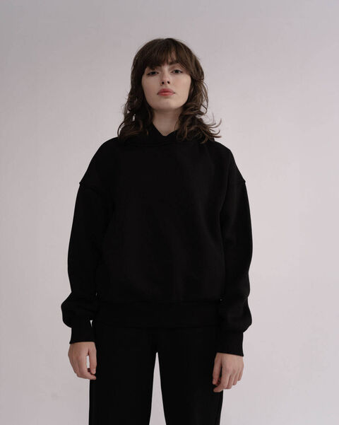 Hoodie Basic Black