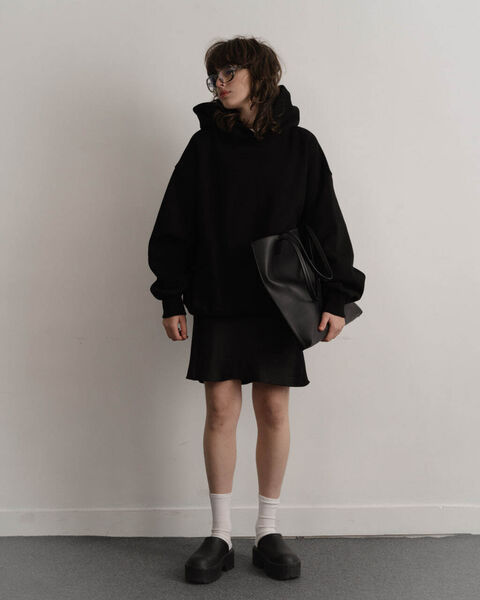 Hoodie Basic Black