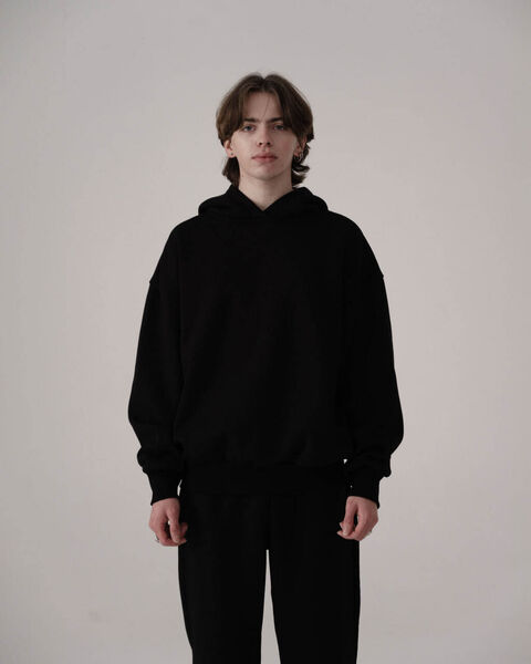 Hoodie Basic Black