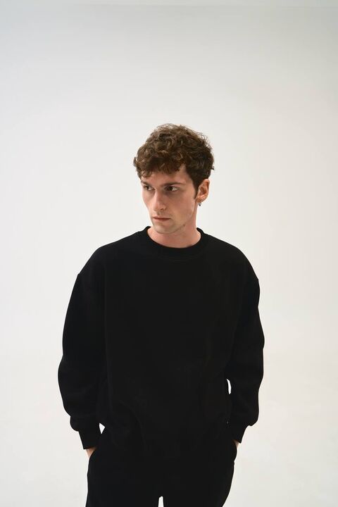 Sweatshirt Basic Black