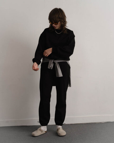 Sweatshirt Basic Black