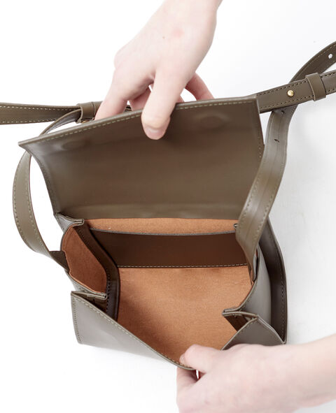 Оливкова сумка BG123