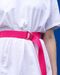 Fuchsia cotton belt