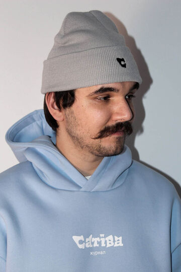 Sativa grey hip-hop hat with embroidery