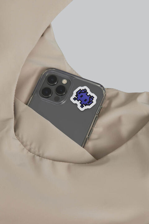 Бежева сумка Fold bag