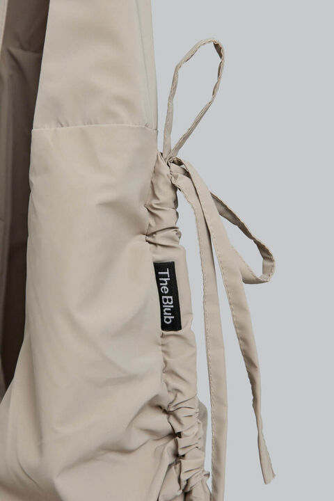 Бежева сумка Fold bag