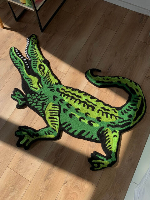 Rug Crocodile