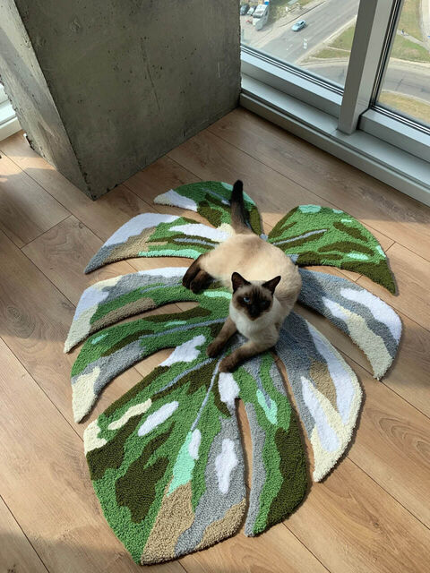 Килим Монстера