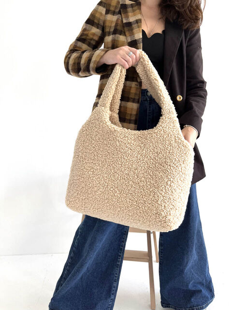 Beige hard bag Teddy