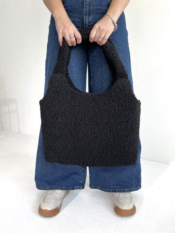 Black hard bag Teddy