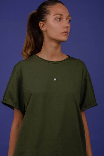 Зелена футболка "Київ" міні