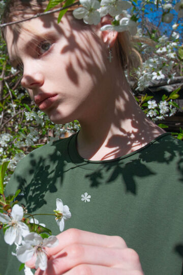 Зелена футболка "Київ" міні