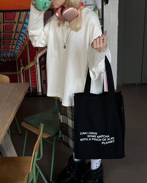 Чорний Mood bag Slay