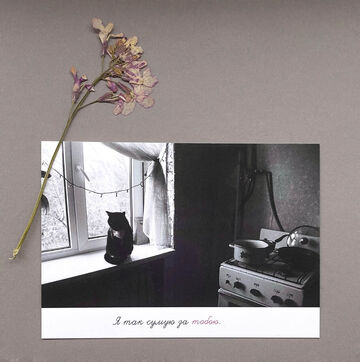 Postcard I miss you so much