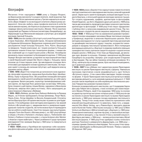 Елементи образотворчого мистецтва. Йоганнес Іттен