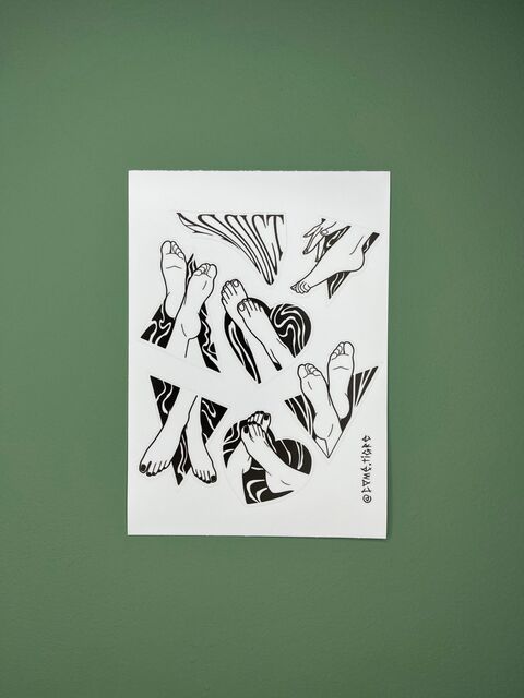 Лист стікерів Adult Weaknesses