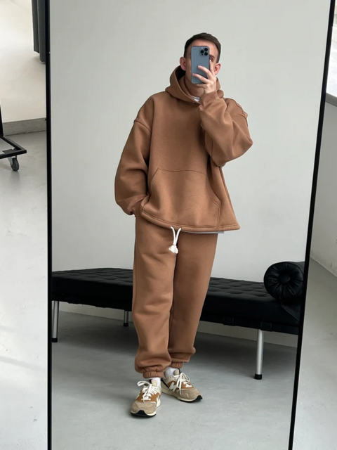 Худі Oversized Ultra Brown