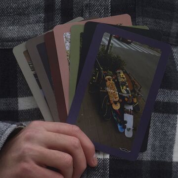 Postcard Happiness on wheels