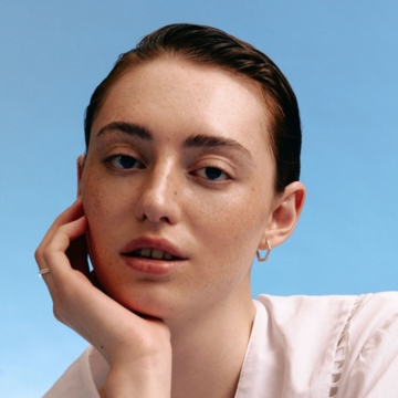 Earrings Hexagons