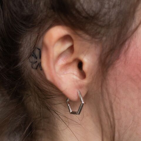 Сережки Шестикутники