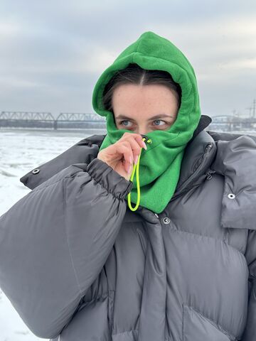 Fleece bonnet Green