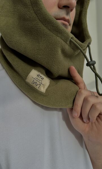 Fleece bonnet Khaki