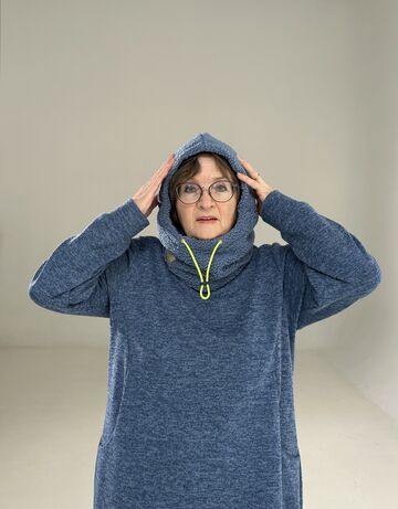 Denim bonnet Teddy