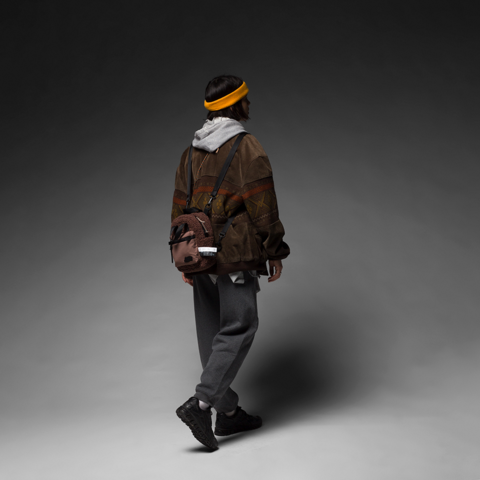 Шоколадний рюкзак Сохо