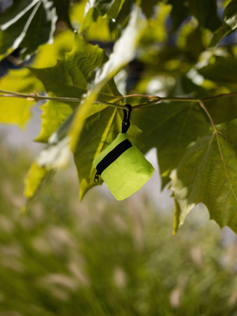 Шопер з перероблених пластикових пляшок lime