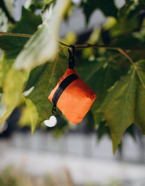 Шопер з перероблених пластикових пляшок orange