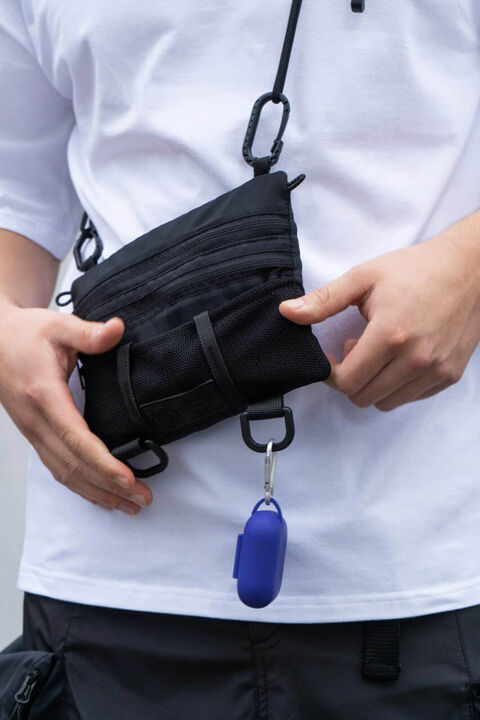 Black clutch bag Kintyaku