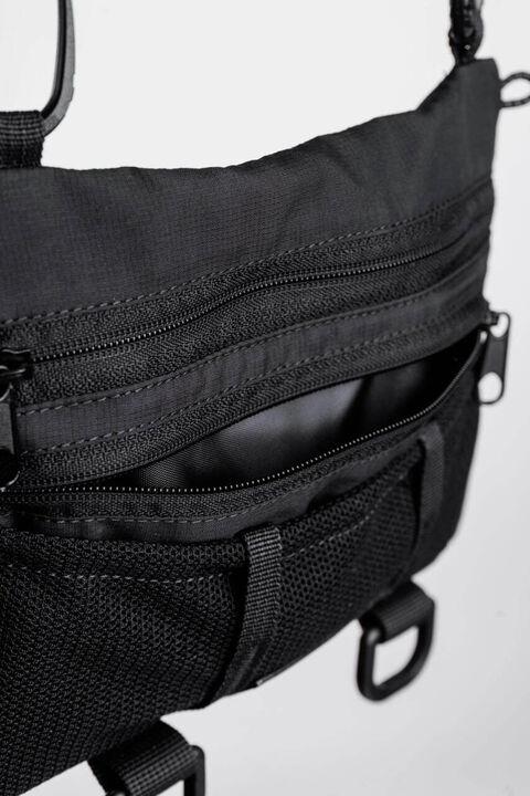 Black clutch bag Kintyaku