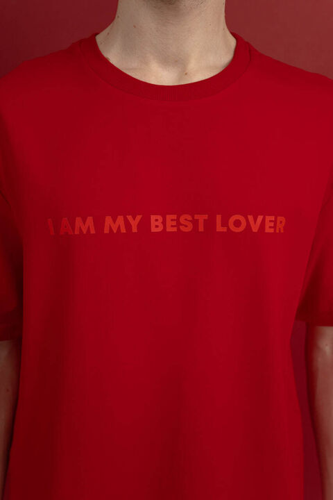 Червона футболка I am my best lover