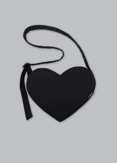 Чорна сумка Heart Bag