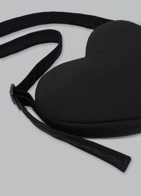 Чорна сумка Heart Bag