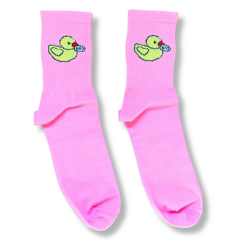 Pink Duck Socks