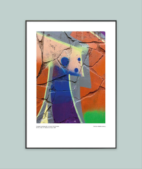 Poster Out of industrial Grey 10