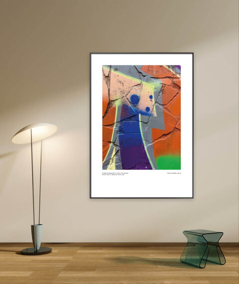 Poster Out of industrial Grey 10